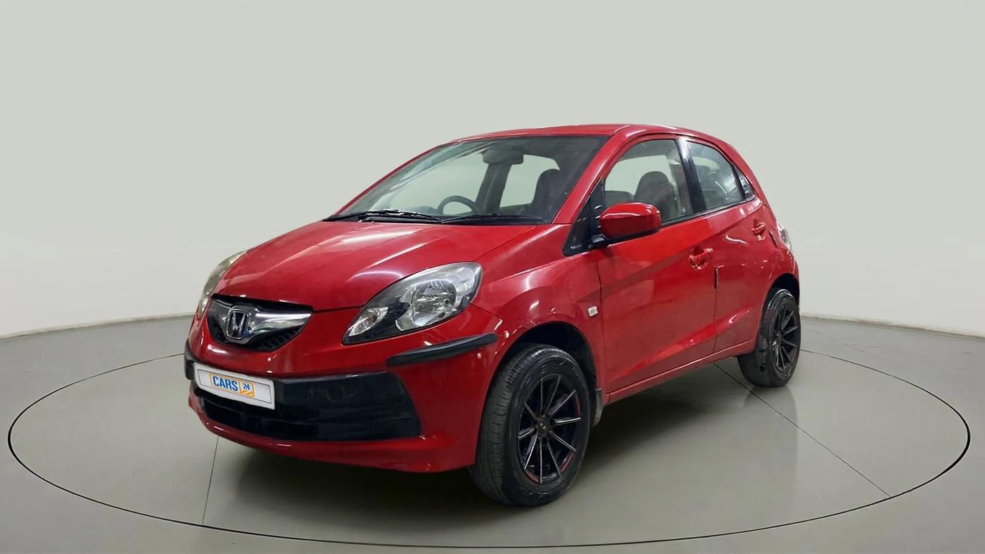2013 Honda Brio S MT, Petrol, Manual, 96,298 km, Left Front Diagonal