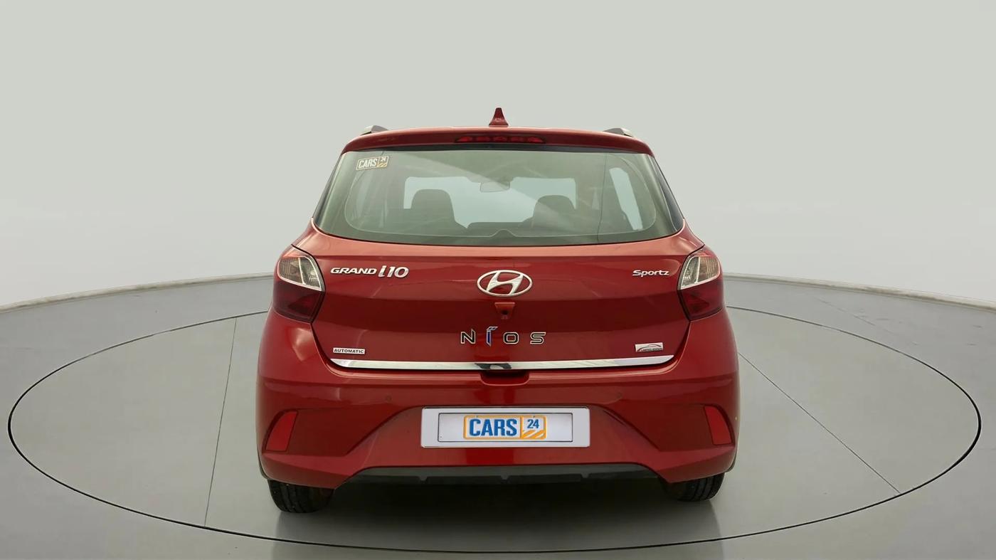 2022 Hyundai GRAND I10 NIOS SPORTZ AMT 1.2 KAPPA VTVT, Petrol, Automatic, 20,824 km, Back/Rear