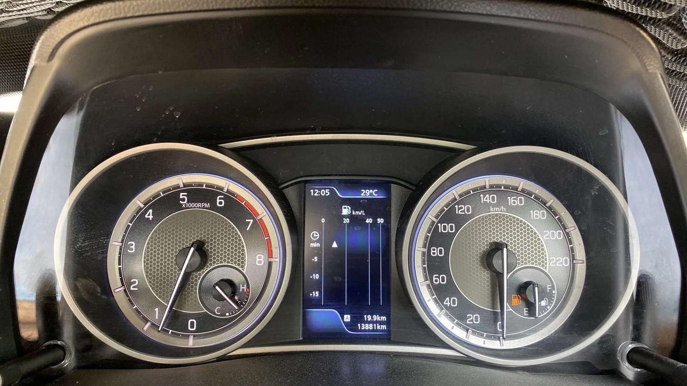 2023 Maruti Dzire ZXI Plus, Petrol, Manual, 13,861 km, Odometer Image