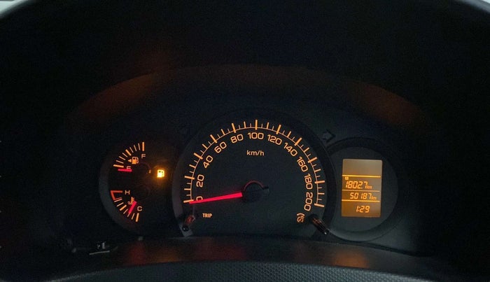 2016 Maruti Swift LXI (O), Petrol, Manual, 50,176 km, Odometer Image