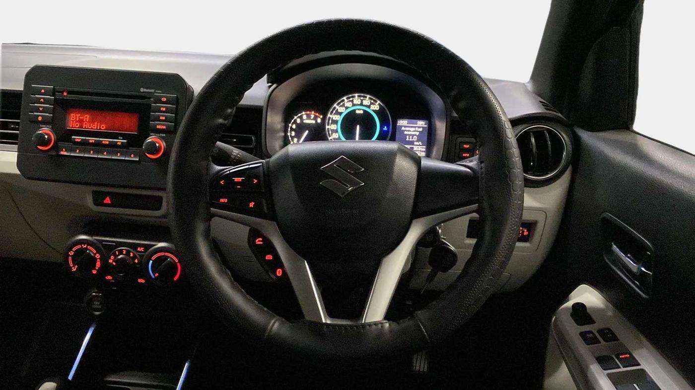 2022 Maruti IGNIS DELTA 1.2 AMT, Petrol, Automatic, 4,145 km, Steering Wheel Close Up