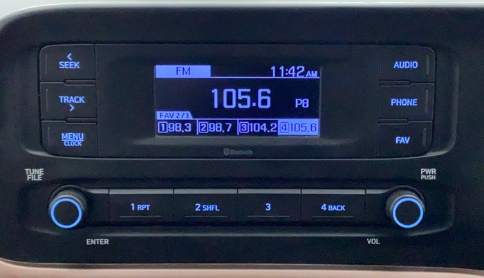 2020 Hyundai AURA S CNG, CNG, Manual, 51,715 km, Infotainment System