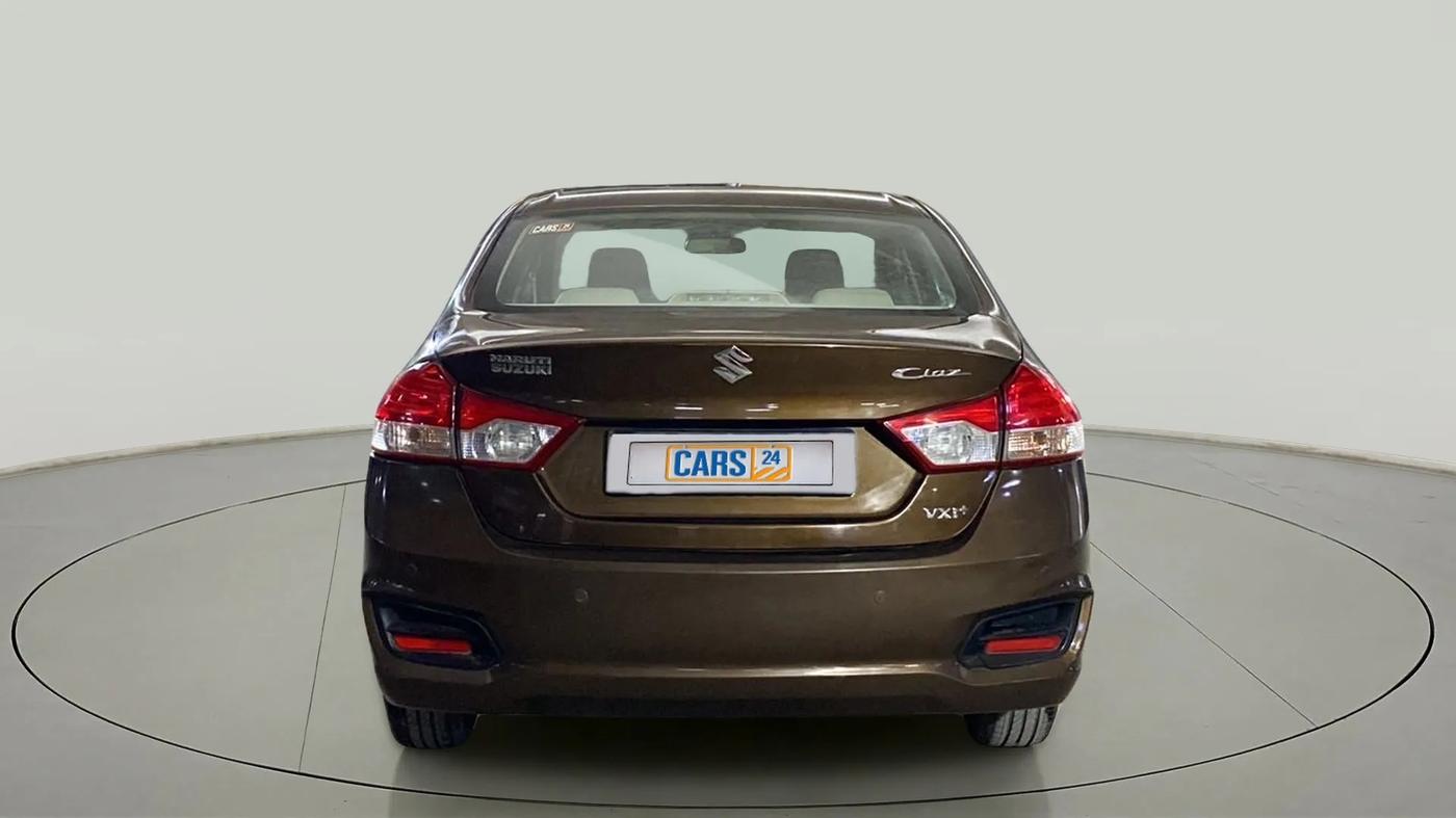 2015 Maruti Ciaz VXI+AT, Petrol, Automatic, 70,401 km, Back/Rear