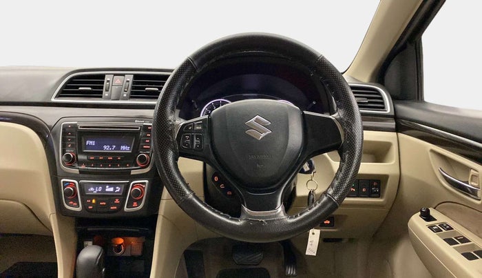 2015 Maruti Ciaz VXI+AT, Petrol, Automatic, 70,401 km, Steering Wheel Close Up