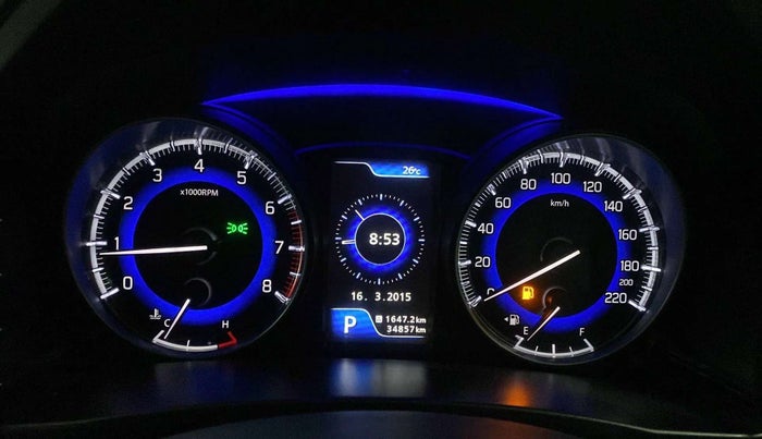 2018 Maruti Baleno ALPHA CVT PETROL 1.2, Petrol, Automatic, 34,853 km, Odometer Image