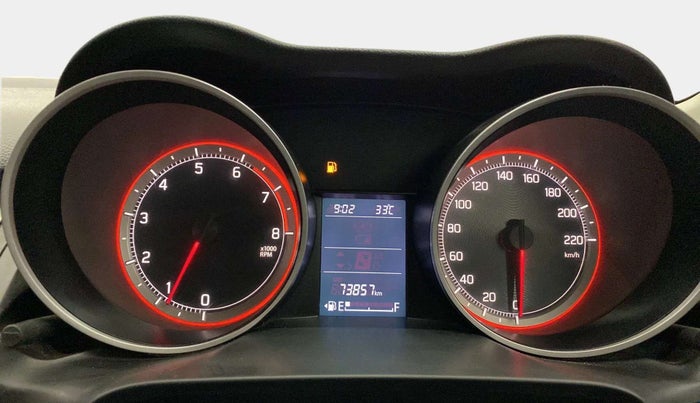 2018 Maruti Swift ZXI PLUS, Petrol, Manual, 73,964 km, Odometer Image