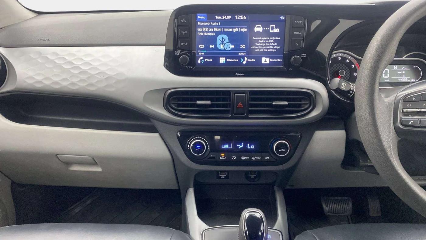 2019 Hyundai GRAND I10 NIOS SPORTZ AMT 1.2 KAPPA VTVT, Petrol, Automatic, 44,304 km, Air Conditioner