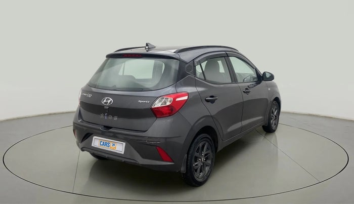 2019 Hyundai GRAND I10 NIOS SPORTZ AMT 1.2 KAPPA VTVT, Petrol, Automatic, 44,304 km, Right Back Diagonal