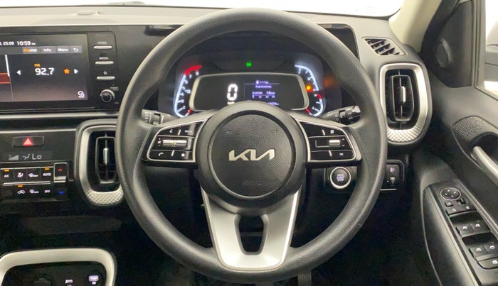 2022 KIA SONET HTK PLUS 1.0 IMT, Petrol, Manual, 13,511 km, Steering Wheel Close Up