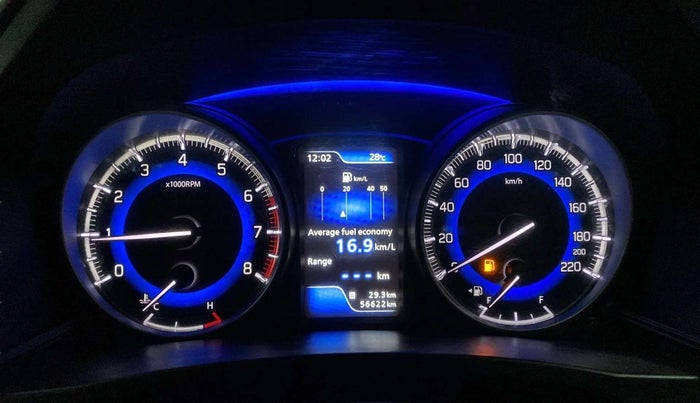 2016 Maruti Baleno ZETA PETROL 1.2, Petrol, Manual, 56,642 km, Odometer Image