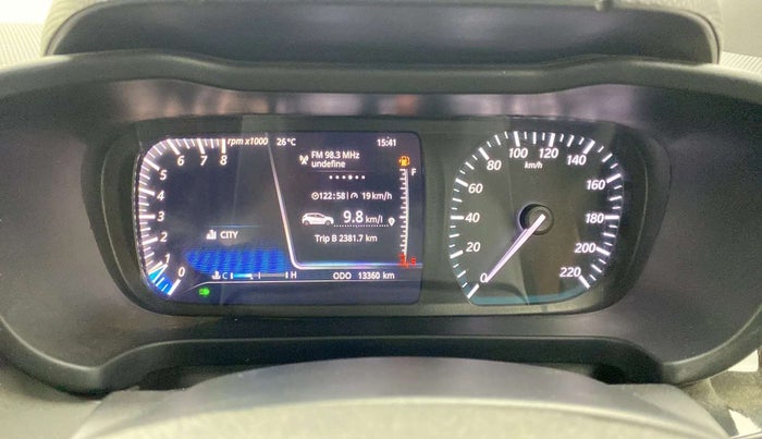 2021 Tata ALTROZ XZ PLUS PETROL DARK EDITION, Petrol, Manual, 13,335 km, Odometer Image