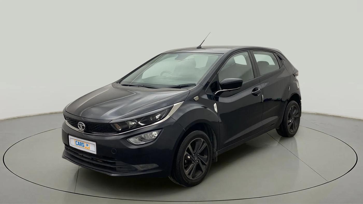 2021 Tata ALTROZ XZ PLUS PETROL DARK EDITION, Petrol, Manual, 13,335 km, Left Front Diagonal