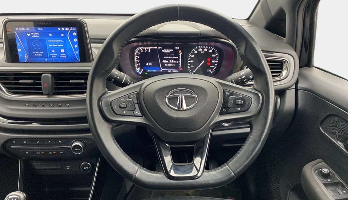 2021 Tata ALTROZ XZ PLUS PETROL DARK EDITION, Petrol, Manual, 13,335 km, Steering Wheel Close Up