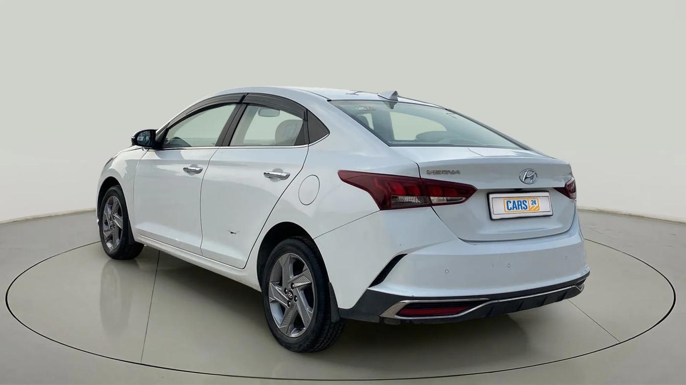 2021 Hyundai Verna SX 1.5 VTVT, Petrol, Manual, 29,146 km, Left Back Diagonal