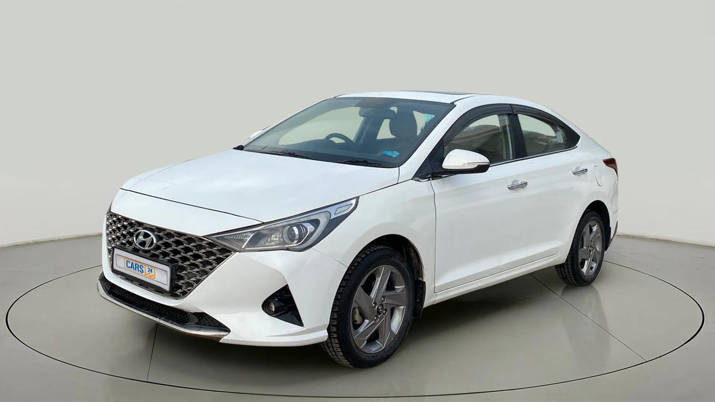 2021 Hyundai Verna SX 1.5 VTVT, Petrol, Manual, 29,146 km, Left Front Diagonal