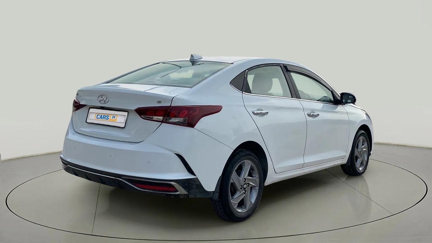 2021 Hyundai Verna SX 1.5 VTVT, Petrol, Manual, 29,146 km, Right Back Diagonal