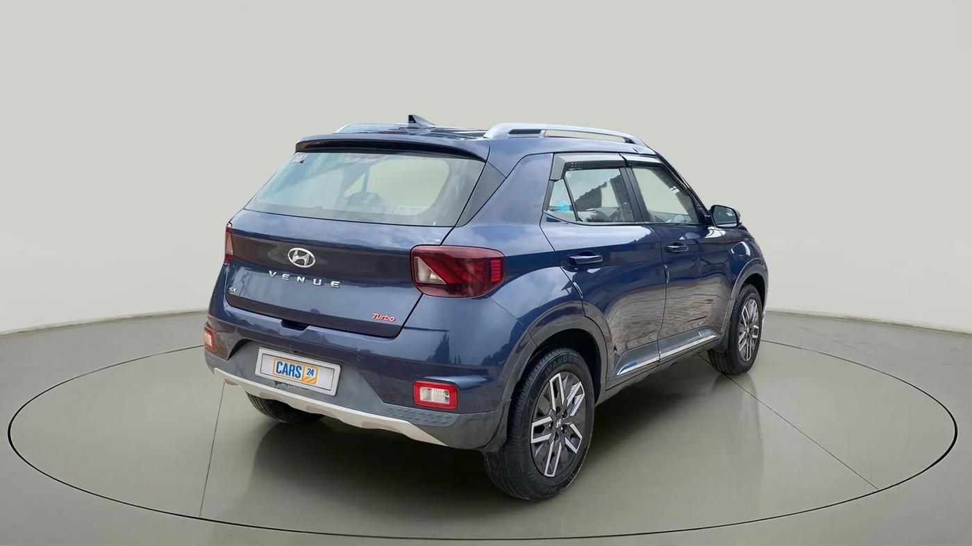 2021 Hyundai VENUE SX 1.0 TURBO, Petrol, Manual, 22,735 km, Right Back Diagonal