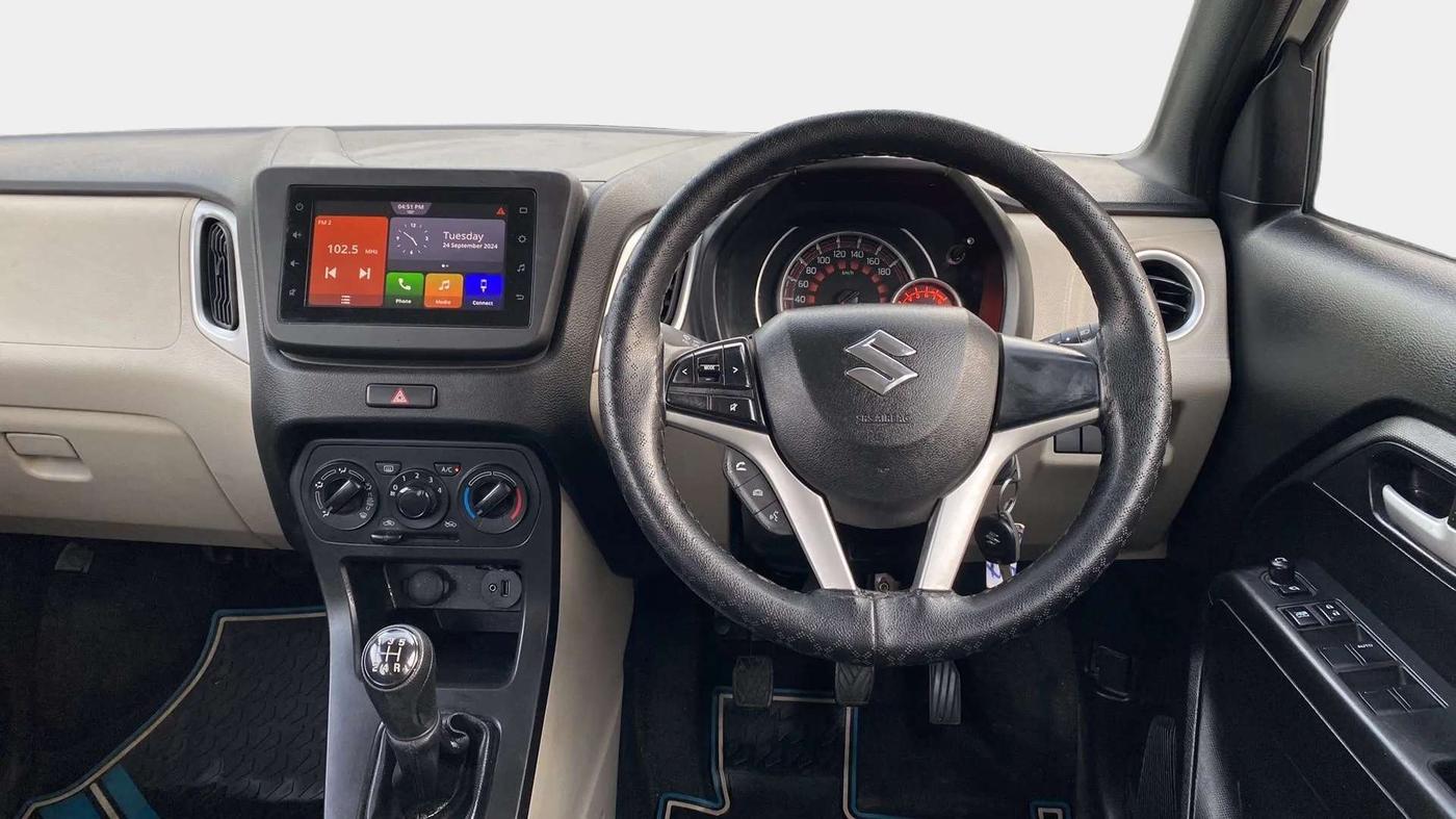 2021 Maruti New Wagon-R ZXI 1.2, Petrol, Manual, 29,615 km, Steering Wheel Close Up