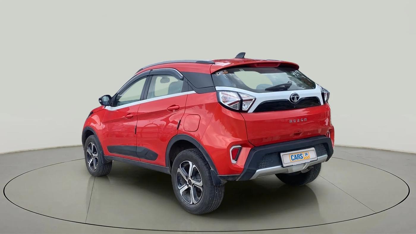 2022 Tata NEXON XZA PLUS PETROL, Petrol, Automatic, 9,889 km, Left Back Diagonal