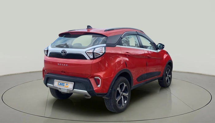 2022 Tata NEXON XZA PLUS PETROL, Petrol, Automatic, 9,889 km, Right Back Diagonal