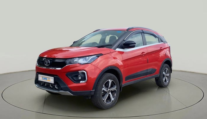 2022 Tata NEXON XZA PLUS PETROL, Petrol, Automatic, 9,889 km, Left Front Diagonal