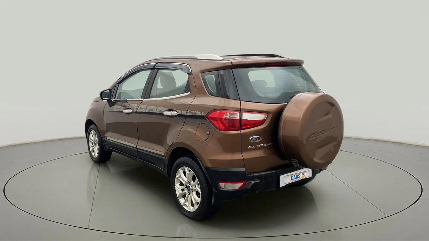 2016 Ford Ecosport TITANIUM 1.5L DIESEL, Diesel, Manual, 87,028 km, Left Back Diagonal