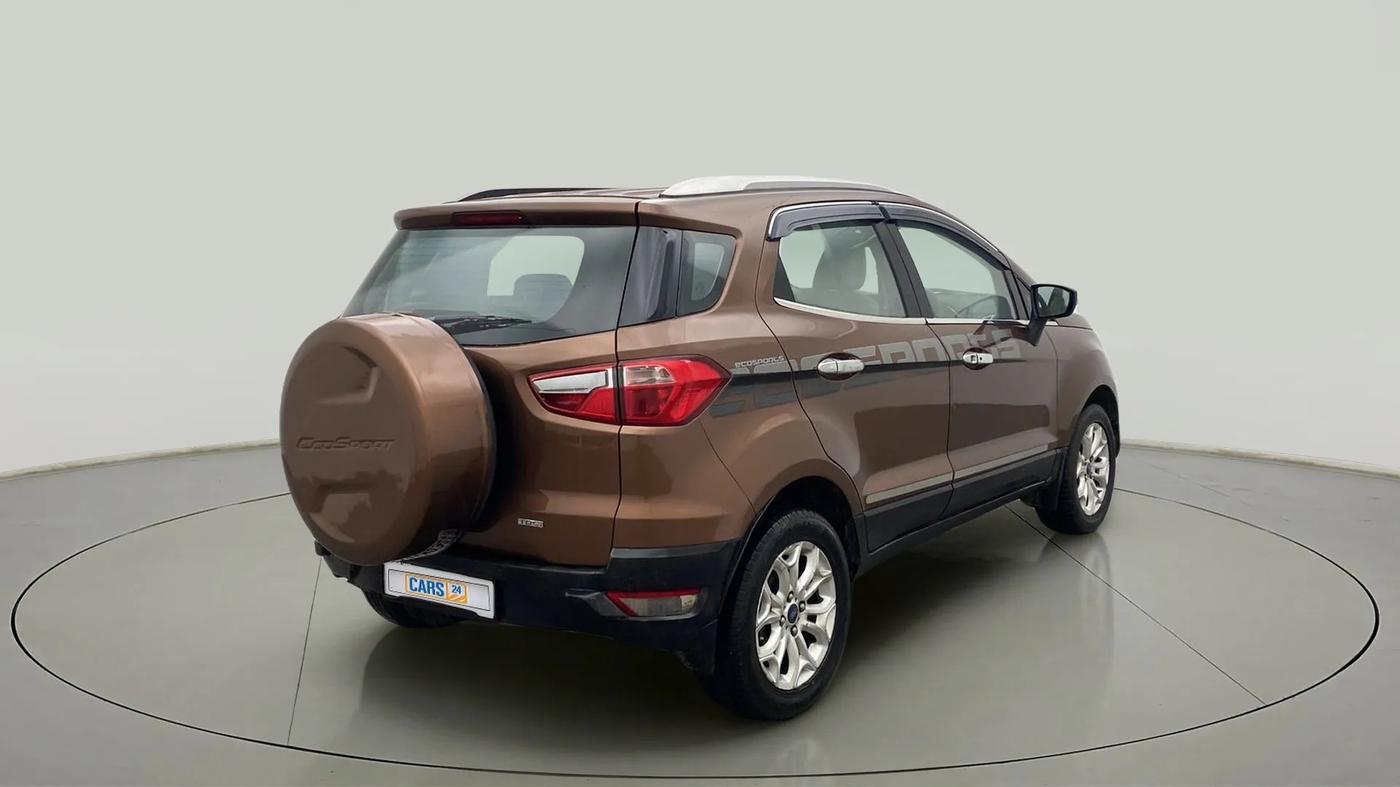 2016 Ford Ecosport TITANIUM 1.5L DIESEL, Diesel, Manual, 87,028 km, Right Back Diagonal
