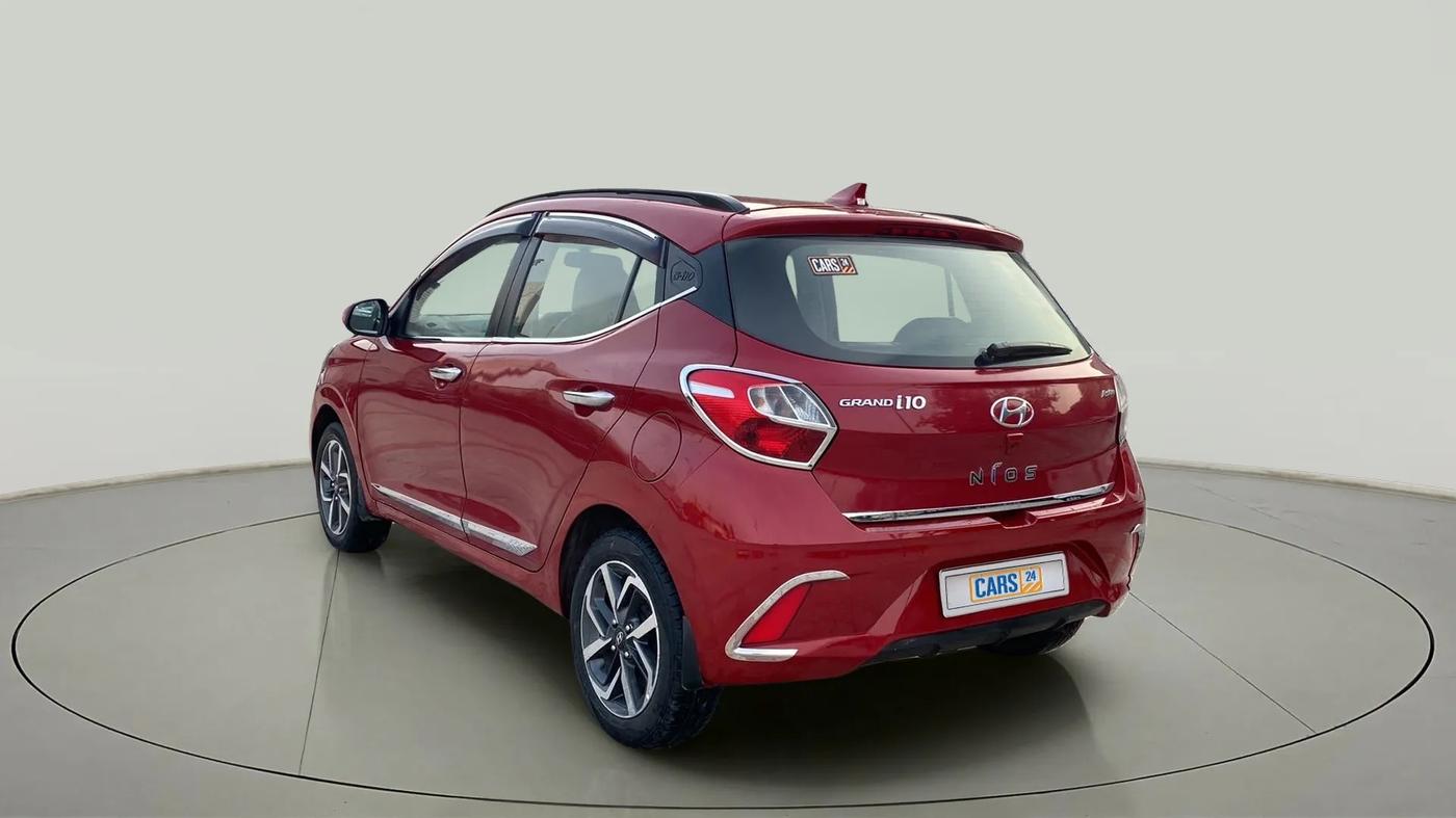 2020 Hyundai GRAND I10 NIOS ASTA 1.2 KAPPA VTVT, Petrol, Manual, 58,605 km, Left Back Diagonal