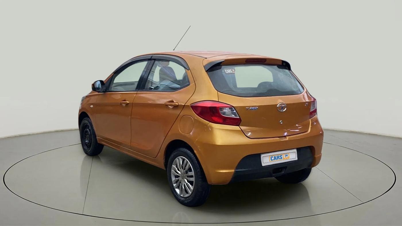 2016 Tata Tiago XT PETROL, CNG, Manual, 86,753 km, Left Back Diagonal