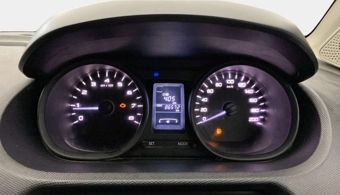 2016 Tata Tiago XT PETROL, CNG, Manual, 86,753 km, Odometer Image