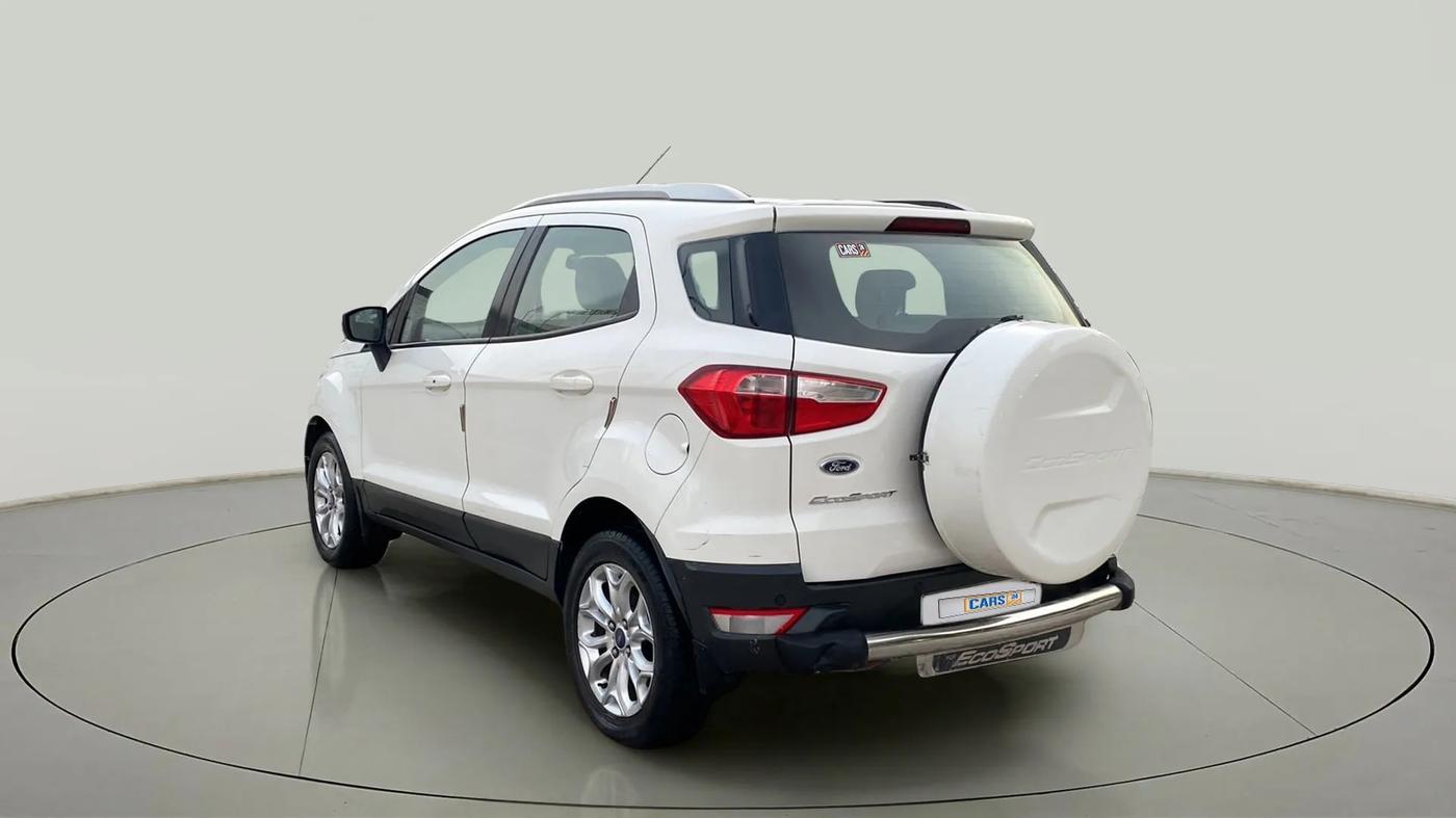 2017 Ford Ecosport TITANIUM 1.5L PETROL AT, Petrol, Automatic, 37,376 km, Left Back Diagonal
