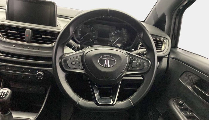 2022 Tata ALTROZ XT PETROL DARK EDITION, Petrol, Manual, 13,883 km, Steering Wheel Close Up