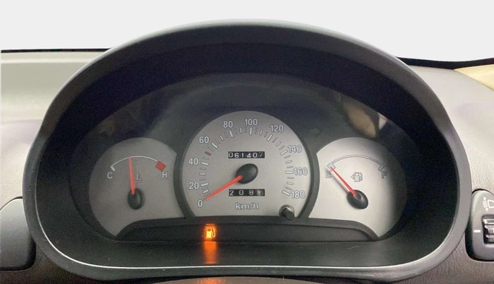 2013 Hyundai Santro Xing GLS, Petrol, Manual, 61,571 km, Odometer Image