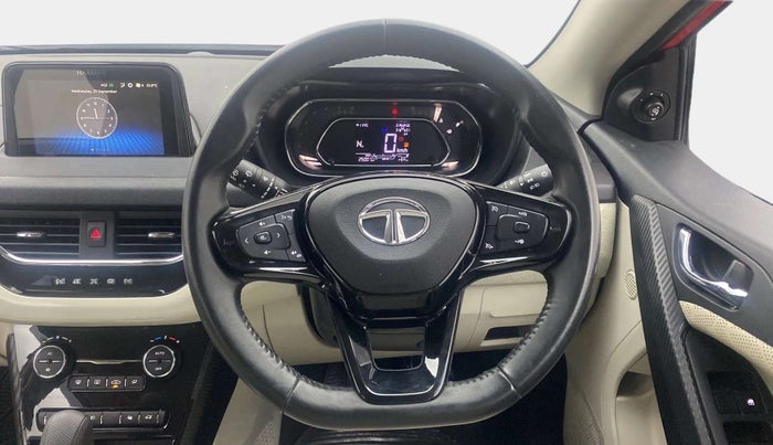 2023 Tata NEXON XZA PLUS DIESEL (L), Diesel, Automatic, 25,005 km, Steering Wheel Close Up