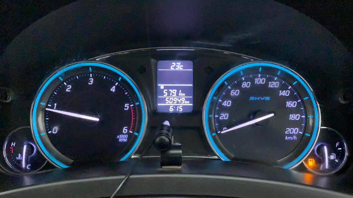 2017 Maruti Ciaz VDI+ SHVS, Diesel, Manual, 51,247 km, Odometer Image