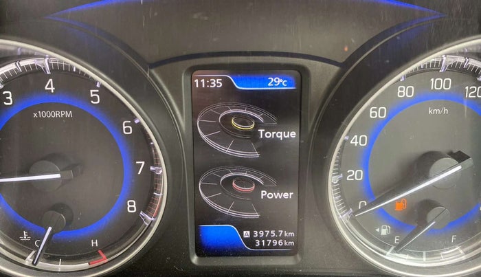 2017 Maruti Baleno ALPHA PETROL 1.2, Petrol, Manual, 31,759 km, Odometer Image