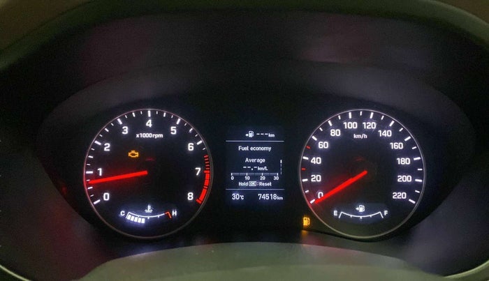 2018 Hyundai Elite i20 ASTA 1.2 (O), CNG, Manual, 75,028 km, Odometer Image