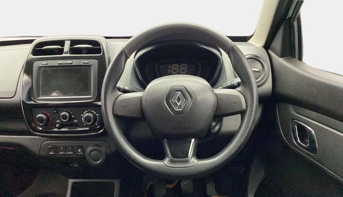 2019 Renault Kwid RXT 1.0 (O), Petrol, Manual, 34,872 km, Steering Wheel Close Up