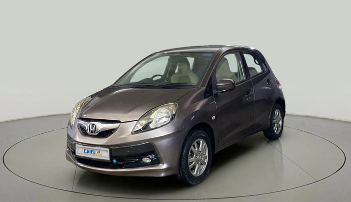 2013 Honda Brio V MT, Petrol, Manual, 60,678 km, Left Front Diagonal