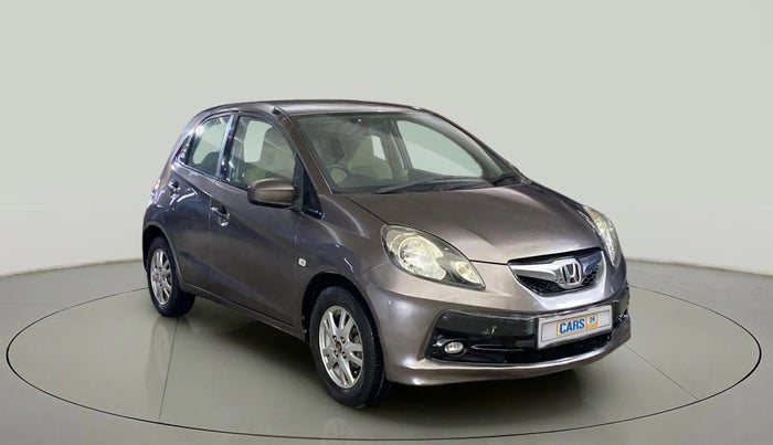 2013 Honda Brio V MT, Petrol, Manual, 60,678 km, Right Front Diagonal
