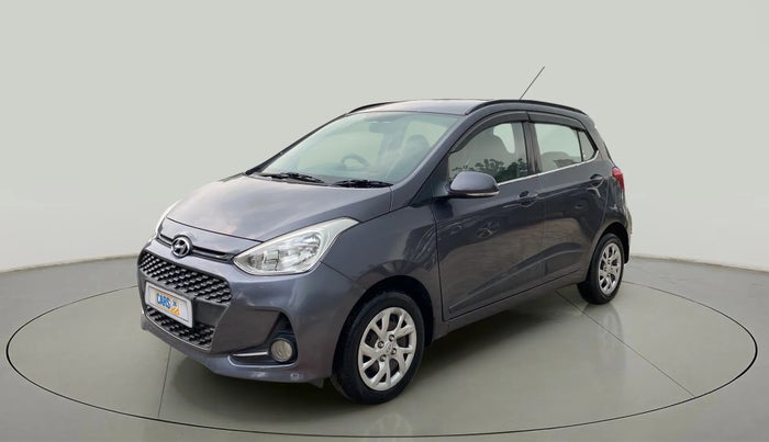 2018 Hyundai Grand i10 SPORTZ 1.2 KAPPA VTVT, CNG, Manual, 25,085 km, Left Front Diagonal