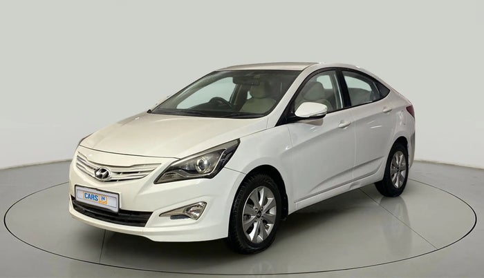 2015 Hyundai Verna FLUIDIC 4S 1.6 VTVT S, Petrol, Manual, 83,884 km, Left Front Diagonal