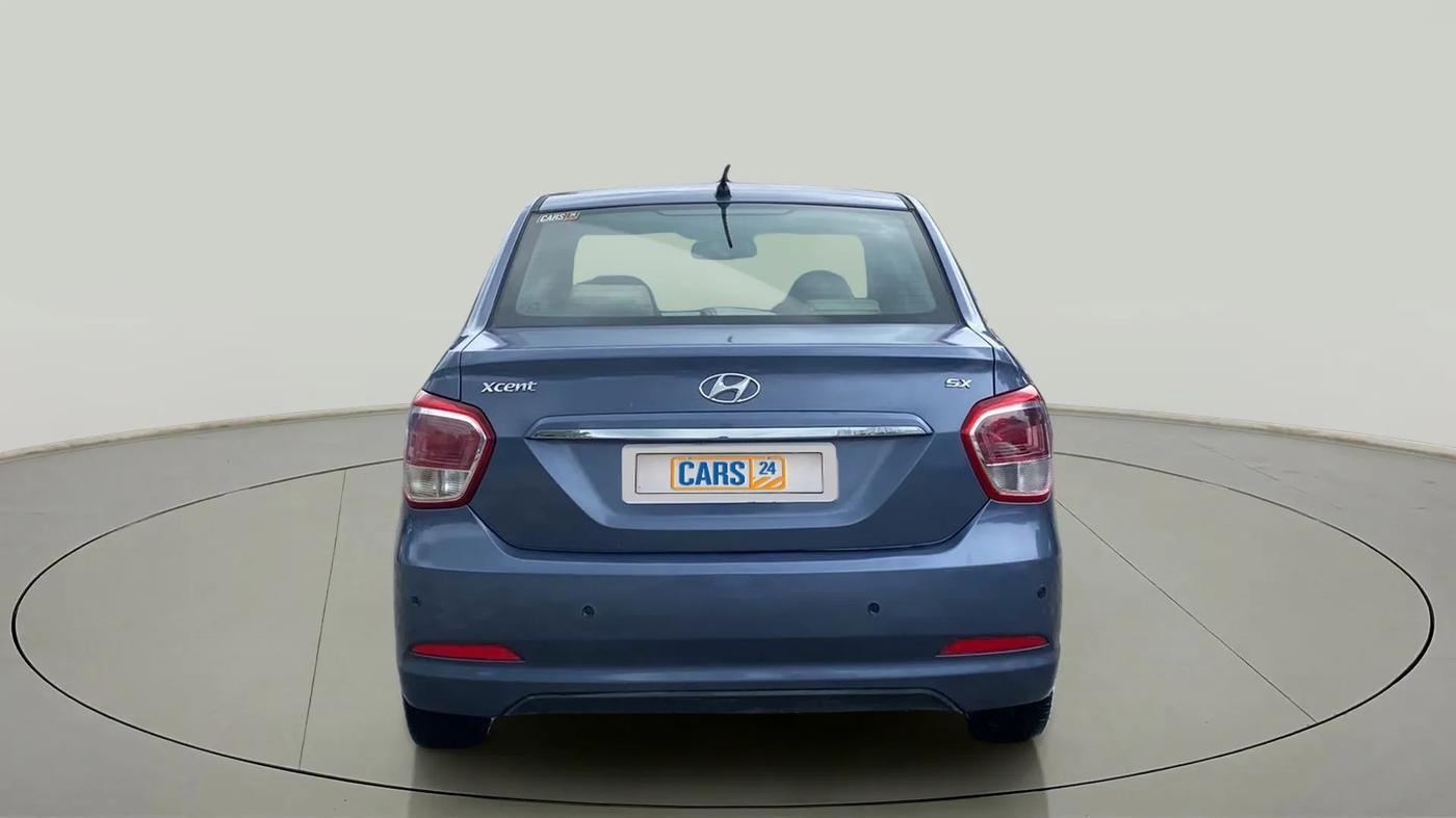 2015 Hyundai Xcent SX 1.2 (O), Petrol, Manual, 74,436 km, Back/Rear