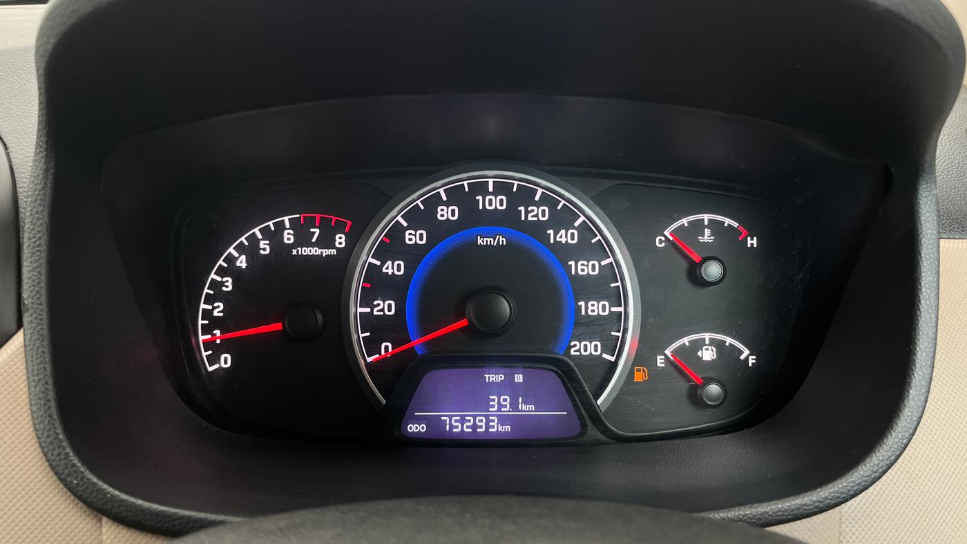 2018 Hyundai Grand i10 SPORTZ 1.2 KAPPA VTVT, Petrol, Manual, 75,292 km, Odometer Image