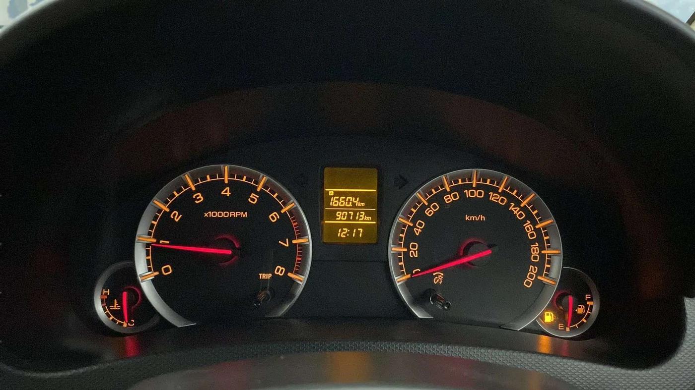 2016 Maruti Swift Dzire VXI, Petrol, Manual, 91,032 km, Odometer Image