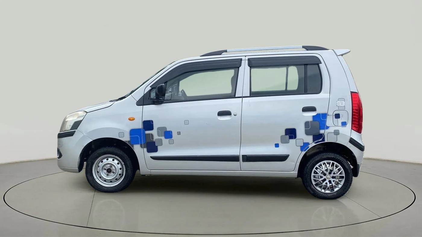 2012 Maruti Wagon R 1.0 LXI CNG, CNG, Manual, 74,563 km, Left Side