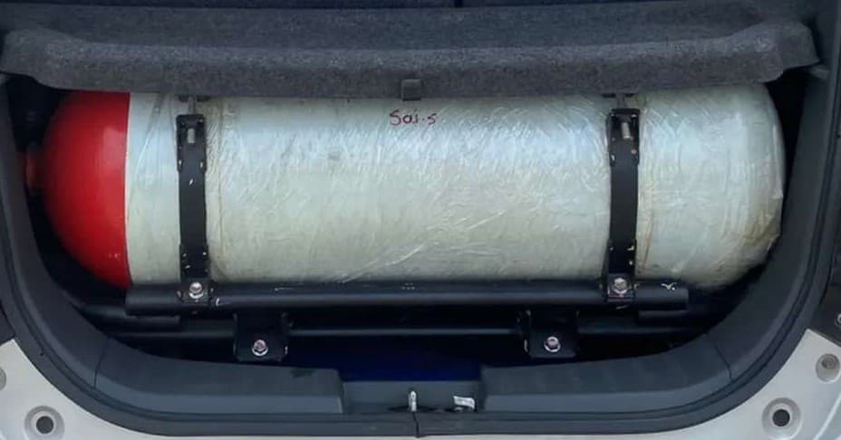 2012 Maruti Wagon R 1.0 LXI CNG, CNG, Manual, 74,563 km, Boot Inside