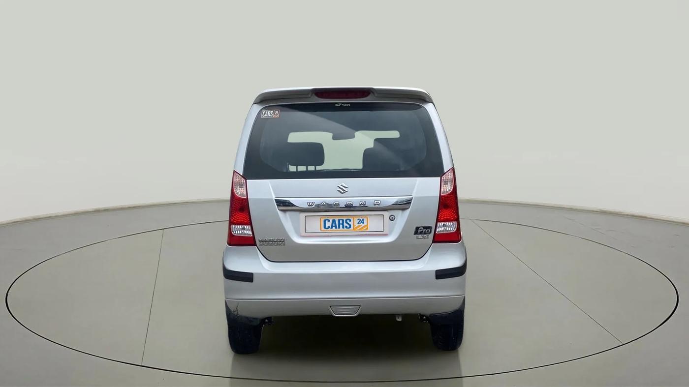 2012 Maruti Wagon R 1.0 LXI CNG, CNG, Manual, 74,563 km, Back/Rear