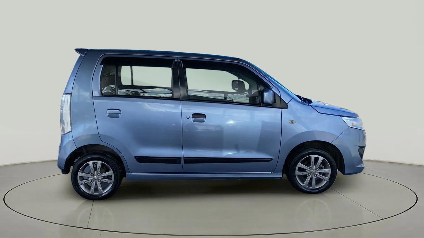 2017 Maruti Wagon R 1.0 VXI + (O) AMT, Petrol, Automatic, 57,272 km, Right Side View