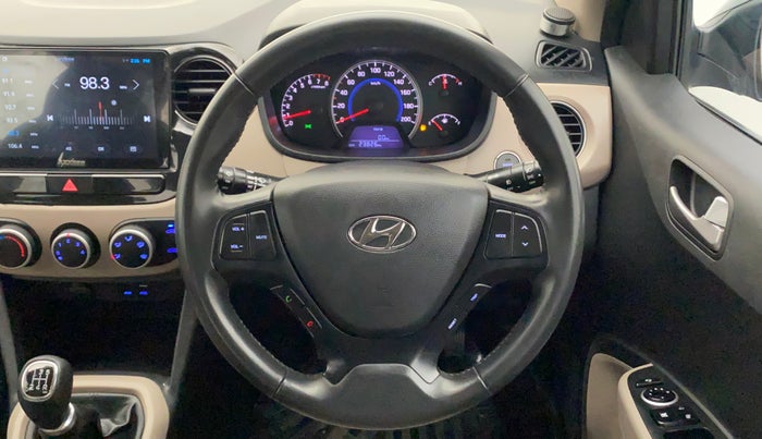 2016 Hyundai Grand i10 ASTA 1.2 KAPPA VTVT, Petrol, Manual, 23,894 km, Steering Wheel Close Up